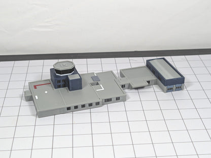 Glasgow Airport ATC Air Traffic Control Tower 1:500 Scale Building Model Scenery