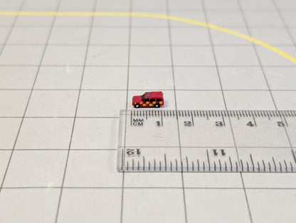 Fire Responder Cars (x10) Airport GSE Emergency Vehicles 1:500 Scale Scenery