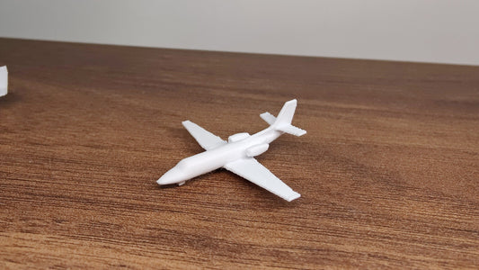 3x Cessna Citation 550 Business Jet Models Airport Scenery Diorama 1:400 Scale (Blank)