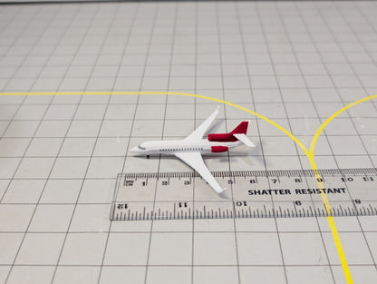 2x Dassault Falcon 8X Business Private Jet Models Painted Liveries 1:400 Scale