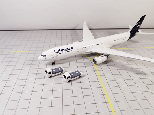 6x Toilet/Lavatory Service Truck Airport GSE Vehicle 1:200 Scale Diorama Models