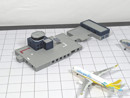 Glasgow Airport ATC Air Traffic Control Tower 1:500 Scale Building Model Scenery