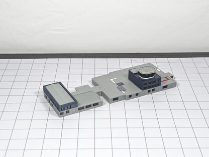 Glasgow Airport ATC Air Traffic Control Tower 1:500 Scale Building Model Scenery
