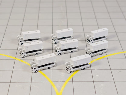 Airport Catering Trucks (x8) Aircraft GSE Vehicles 1:500 Scale - Choose Height