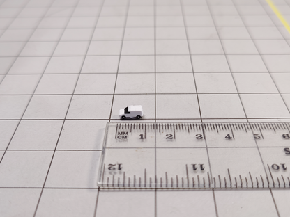 10x White Small Engineering Vans Airport GSE Vehicles Models 1:500 Scale Diorama