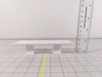 Airport APM Automated People Mover Sky Train Model 1:400 Scale Airport Diorama