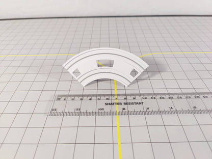 Airport APM Automated People Mover Sky Train Model 1:400 Scale Airport Diorama