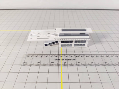 Airport APM Automated People Mover Sky Train Model 1:400 Scale Airport Diorama