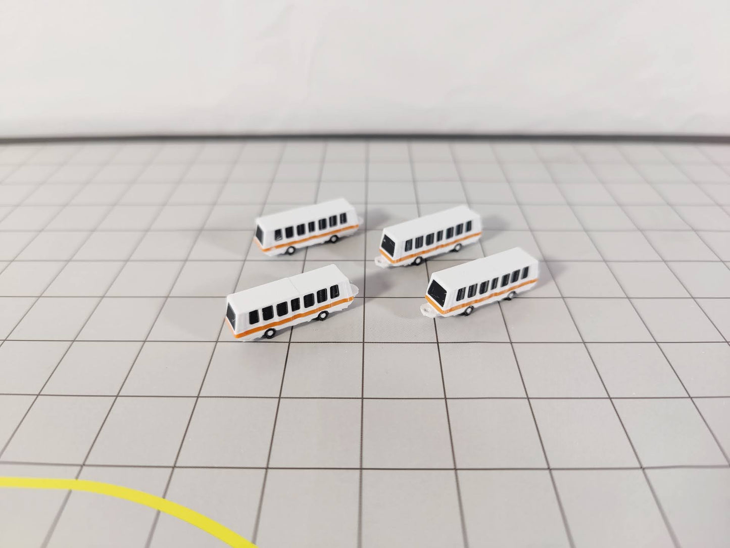 Airport APM Automated People Mover Sky Train Model 1:400 Scale Airport Diorama