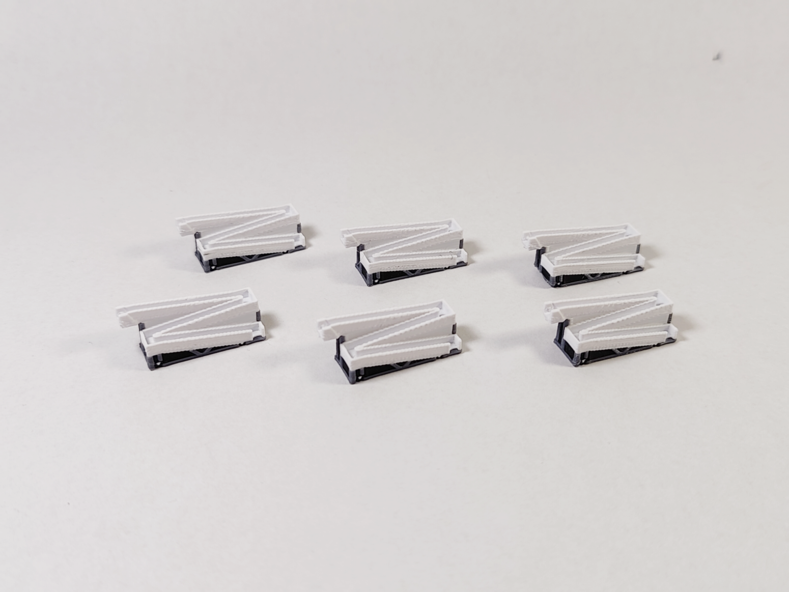 6x Passenger Boarding Ramps Narrowbody Aircraft Airport GSE Models 1:4 ...