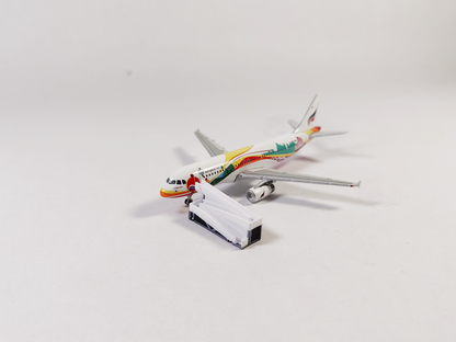 6x Passenger Boarding Ramps Narrowbody Aircraft Airport GSE Models 1:400 Diorama