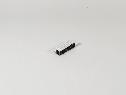 6x Passenger Boarding Ramps Narrowbody Aircraft Airport GSE Models 1:400 Diorama