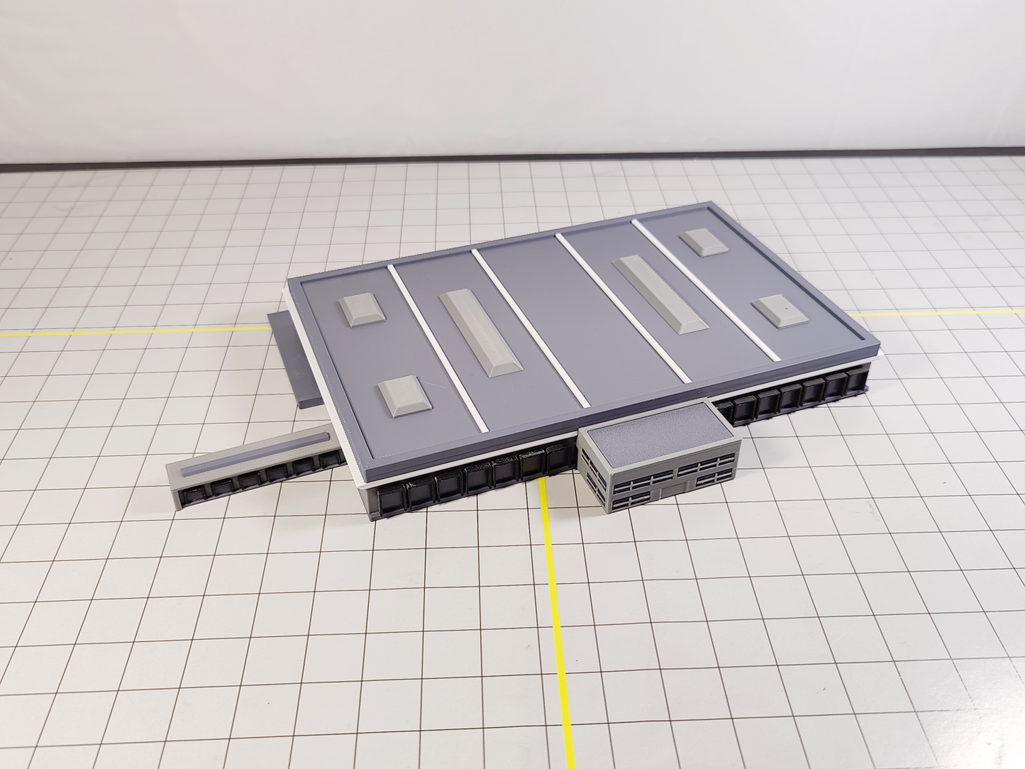 Cargo Terminal Building Facility 1:400 Scale Airport Aircraft GSE Model Diorama