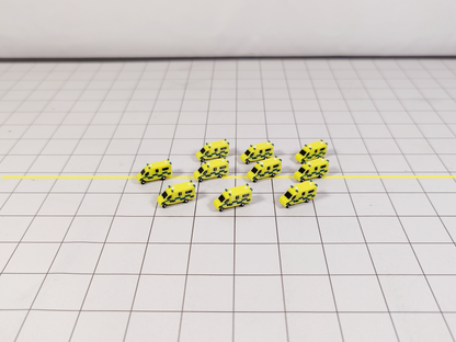 10x AMBULANCES Airport Emergency Vehicles Scenery GSE Diorama Models 1:400 Scale