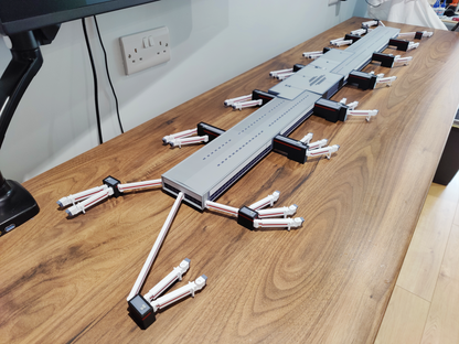 LONDON HEATHROW TERMINAL 2 PIER (T2B) 1:400 Scale Diorama Model Airport Building