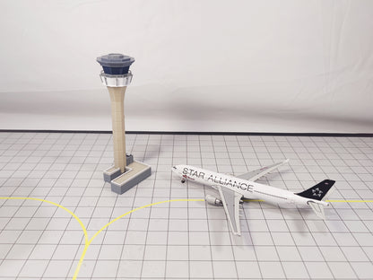 LONDON LUTON AIRPORT ATC Air Traffic Control Tower 1:400 Scale Building Model