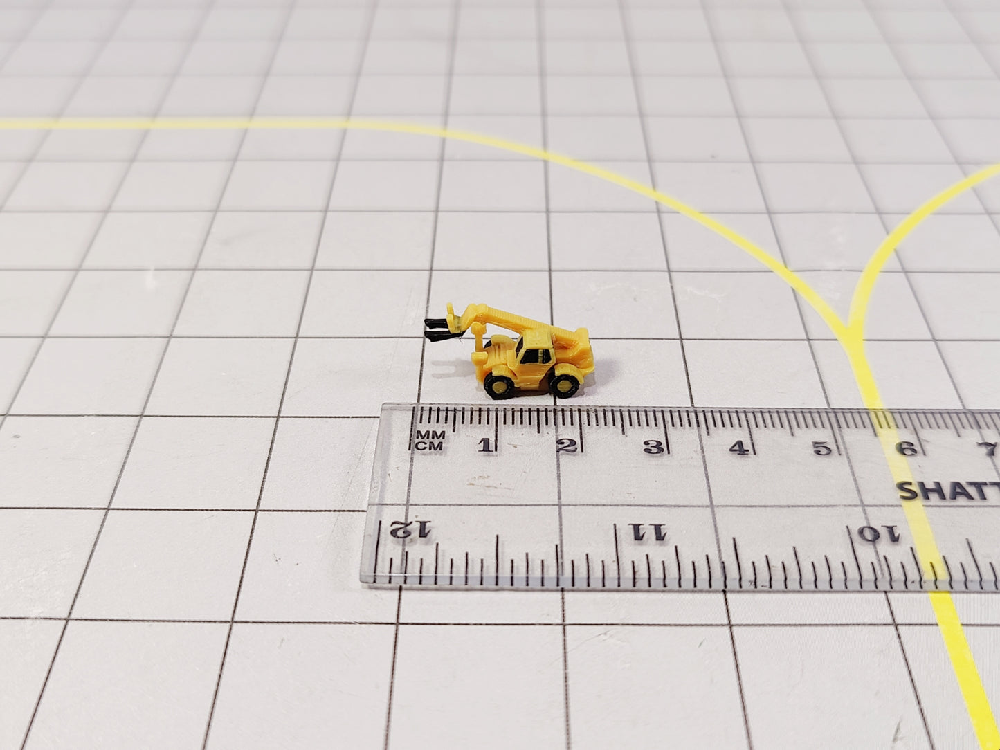 TELEHANDLER FORK LIFT (x8) Airport Construction/Cargo GSE Vehicles 1:400 Scale