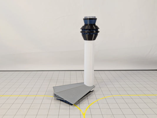 MANCHESTER AIRPORT ATC Air Traffic Control Tower 1:400 Scale Building Model