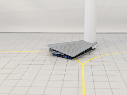 MANCHESTER AIRPORT ATC Air Traffic Control Tower 1:400 Scale Building Model