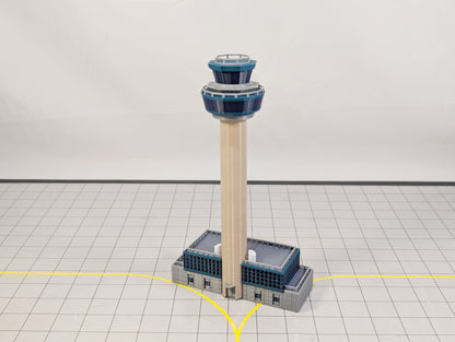 LONDON STANSTED AIRPORT ATC Air Traffic Control Tower 1:400 Scale Building Model