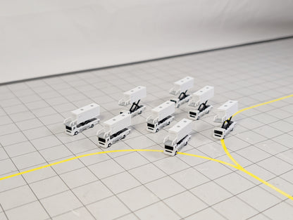 AIRPORT CATERING TRUCKS (x8) Aircraft GSE Vehicles 1:400 Scale - Choose Size
