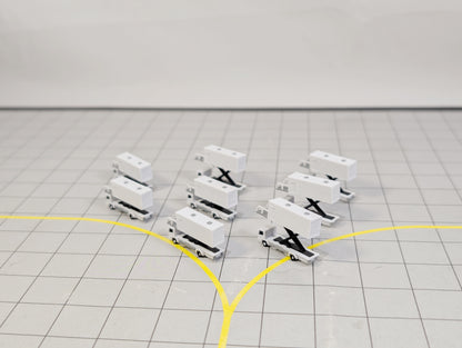 AIRPORT CATERING TRUCKS (x8) Aircraft GSE Vehicles 1:400 Scale - Choose Size
