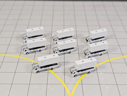 AIRPORT CATERING TRUCKS (x8) Aircraft GSE Vehicles 1:400 Scale - Choose Size