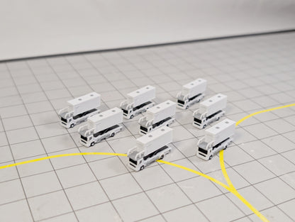 AIRPORT CATERING TRUCKS (x8) Aircraft GSE Vehicles 1:400 Scale - Choose Size
