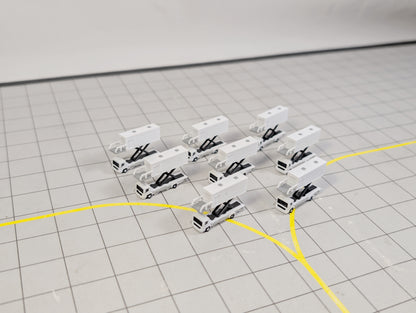 AIRPORT CATERING TRUCKS (x8) Aircraft GSE Vehicles 1:400 Scale - Choose Size