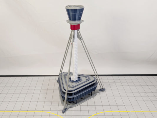 LONDON HEATHROW AIRPORT ATC Air Traffic Control Tower 1:400 Scale Building Model