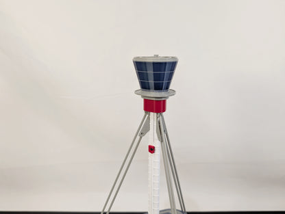 LONDON HEATHROW AIRPORT ATC Air Traffic Control Tower 1:400 Scale Building Model