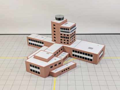 HEATHROW AIRPORT Old ATC Air Traffic Control Tower 1:400 Scale Building London