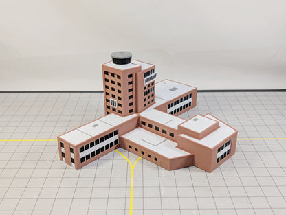 HEATHROW AIRPORT Old ATC Air Traffic Control Tower 1:400 Scale Building London