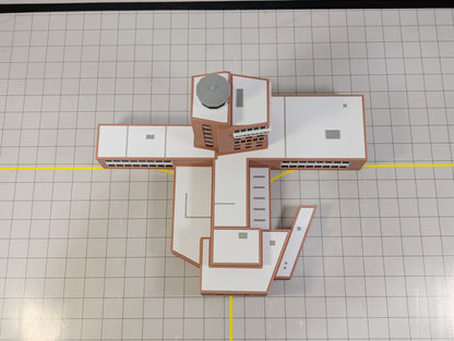 HEATHROW AIRPORT Old ATC Air Traffic Control Tower 1:400 Scale Building London