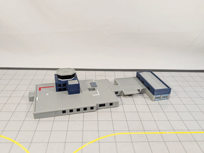 GLASGOW AIRPORT ATC Air Traffic Control Tower 1:400 Scale Building Model Scenery