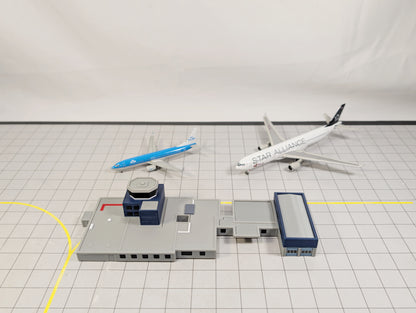 GLASGOW AIRPORT ATC Air Traffic Control Tower 1:400 Scale Building Model Scenery