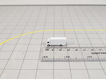 RIGID TRUCKS (x8) Airport Cargo Lorry GSE Vehicles 1:400 Scale Scenery Diorama