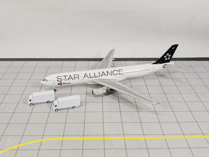 RIGID TRUCKS (x8) Airport Cargo Lorry GSE Vehicles 1:400 Scale Scenery Diorama